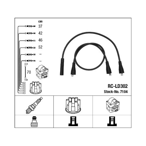 NGK Zündleitungssatz