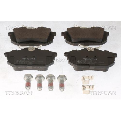 TRISCAN Bremsbelagsatz, Scheibenbremse