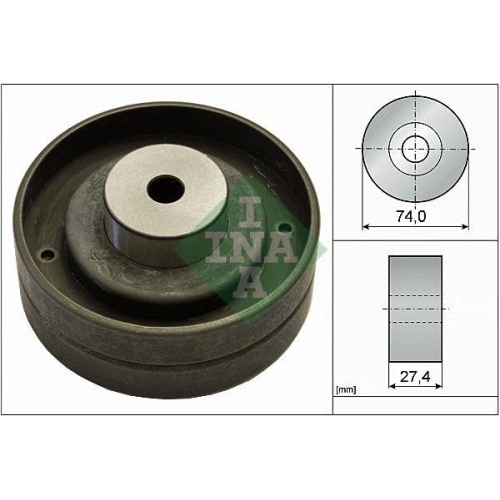 Schaeffler INA Umlenk-/Führungsrolle, Zahnriemen