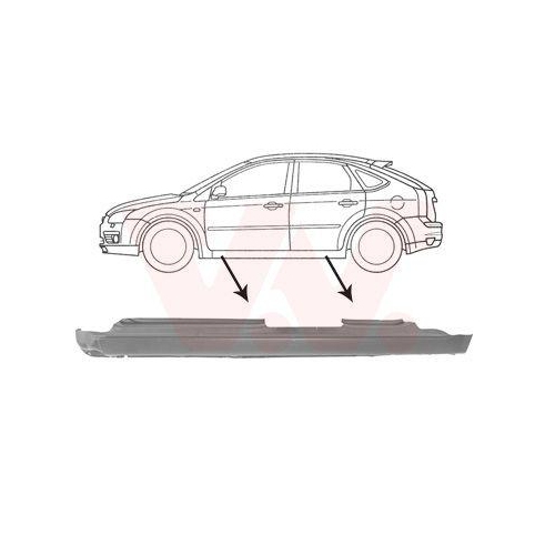 VAN WEZEL Einstiegsblech