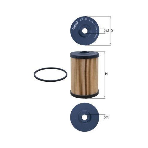 MAHLE Kraftstofffilter