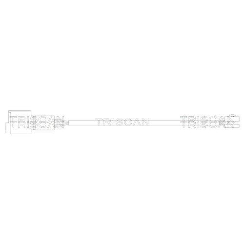 TRISCAN Warnkontakt, Bremsbelagverschlei&szlig;