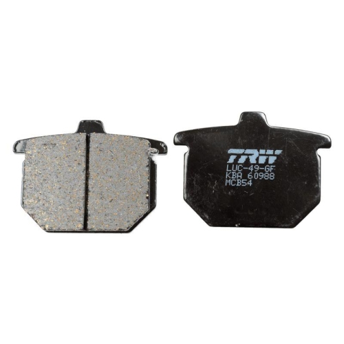 TRW Bremsbelagsatz, Scheibenbremse Organic Allround