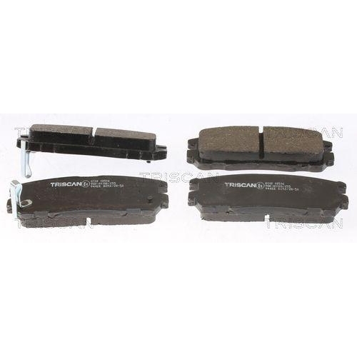 TRISCAN Bremsbelagsatz, Scheibenbremse