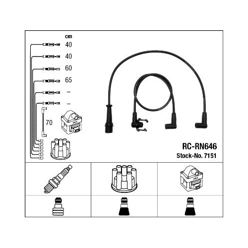 NGK Zündleitungssatz