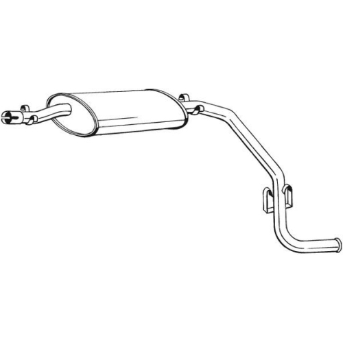 BOSAL Endschalldämpfer