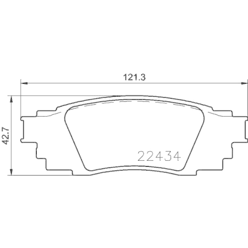 BREMBO Bremsbelagsatz, Scheibenbremse PRIME LINE