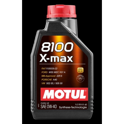 MOTUL Motoröl 8100 X-MAX 0W-40