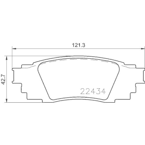 BREMBO Bremsbelagsatz, Scheibenbremse PRIME LINE