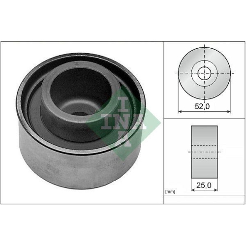 Schaeffler INA Umlenk-/F&uuml;hrungsrolle, Zahnriemen