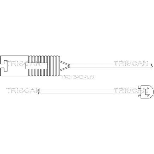 TRISCAN Warnkontakt, Bremsbelagverschlei&szlig;