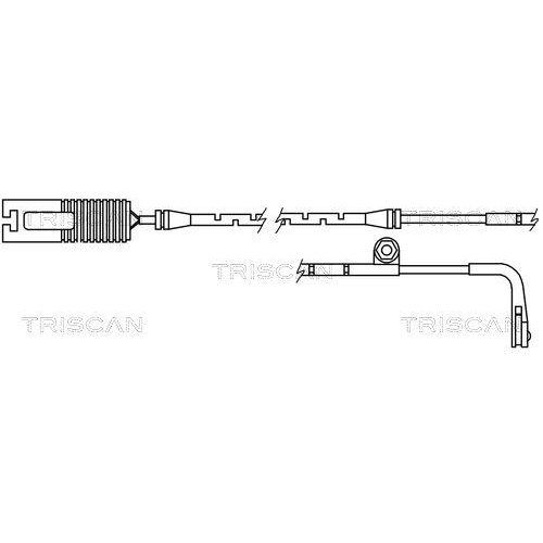 TRISCAN Warnkontakt, Bremsbelagverschlei&szlig;