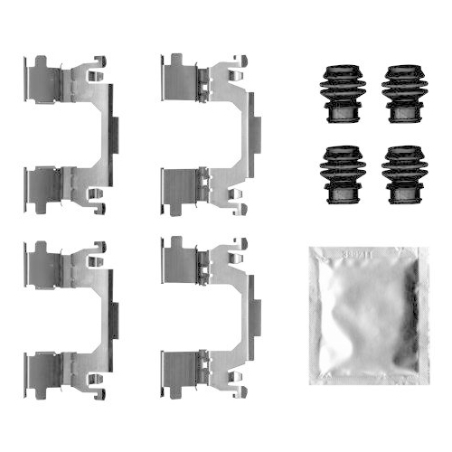 TEXTAR Zubeh&ouml;rsatz, Scheibenbremsbelag