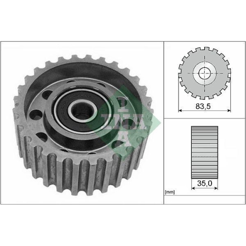 Schaeffler INA Umlenk-/Führungsrolle, Zahnriemen