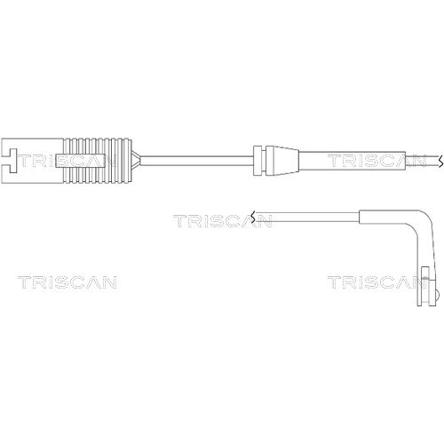 TRISCAN Warnkontakt, Bremsbelagverschleiß