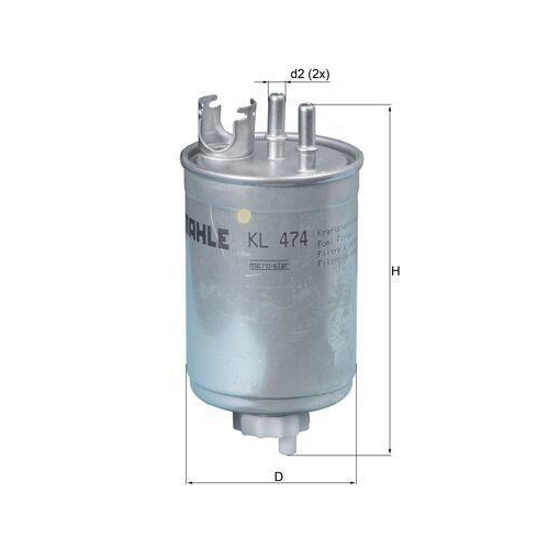 MAHLE Kraftstofffilter