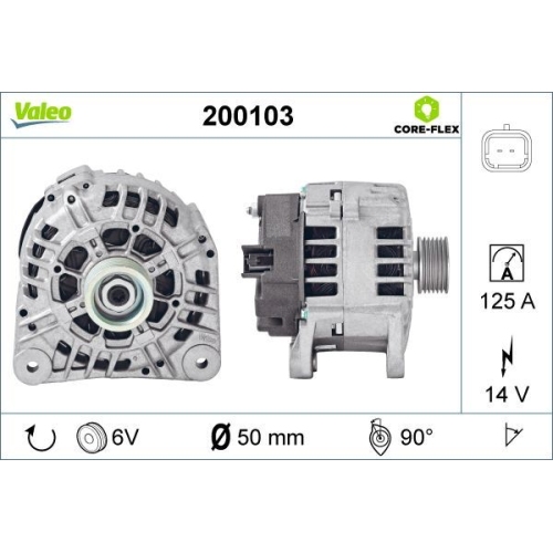 VALEO Generator VALEO CORE-FLEX