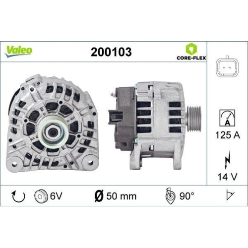 VALEO Generator VALEO CORE-FLEX