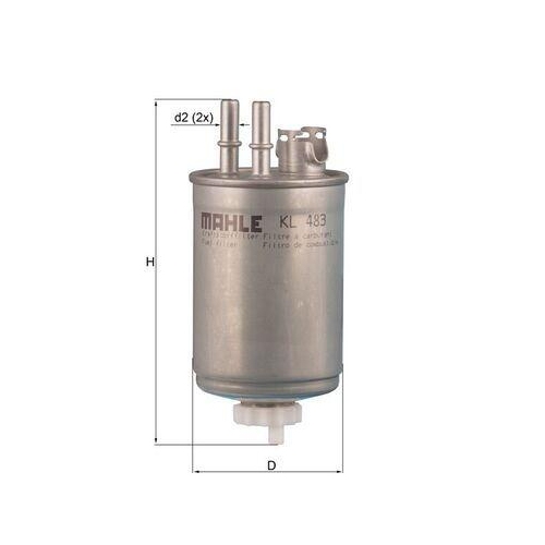 MAHLE Kraftstofffilter