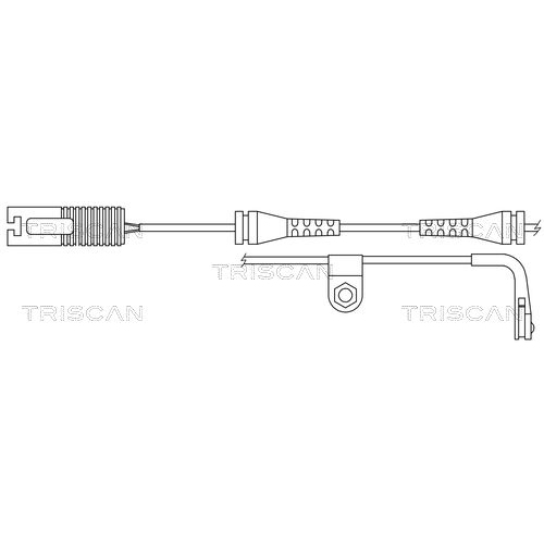 TRISCAN Warnkontakt, Bremsbelagverschleiß