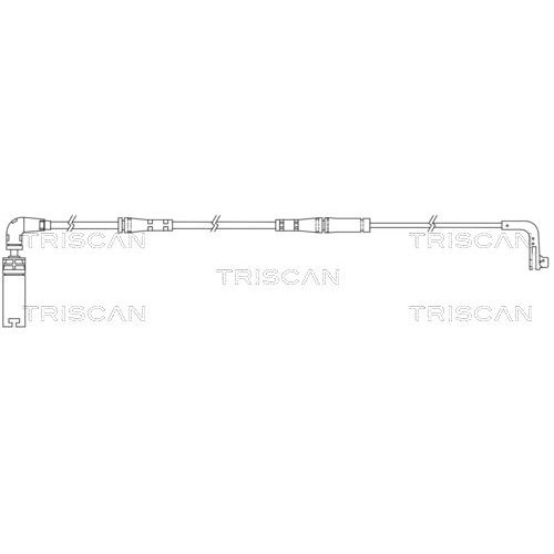 TRISCAN Warnkontakt, Bremsbelagverschleiß