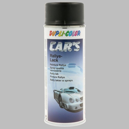 DUPLI COLOR Lack CAR&acute;S schwarz matt 400 ml