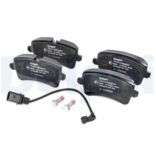 DELPHI Bremsbelagsatz, Scheibenbremse