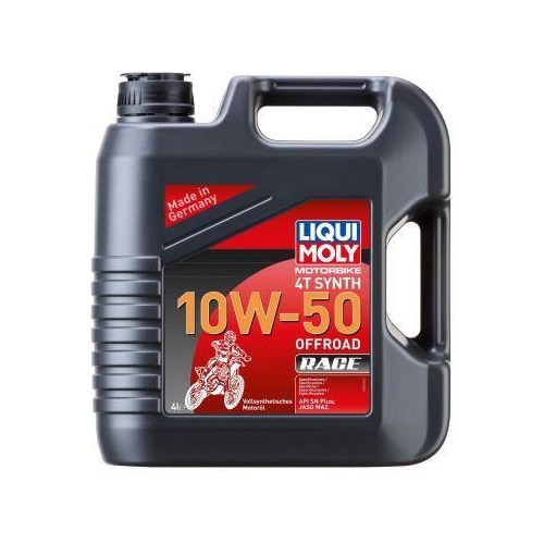 LIQUI MOLY Motoröl Motorbike 4T Synth 10W-50 Offroad Race