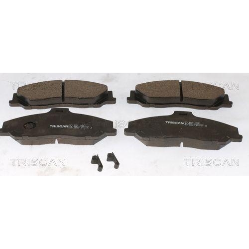 TRISCAN Bremsbelagsatz, Scheibenbremse