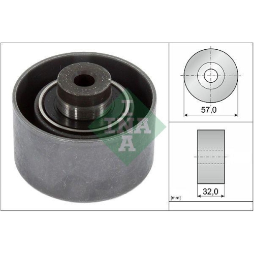 Schaeffler INA Umlenk-/F&uuml;hrungsrolle, Zahnriemen