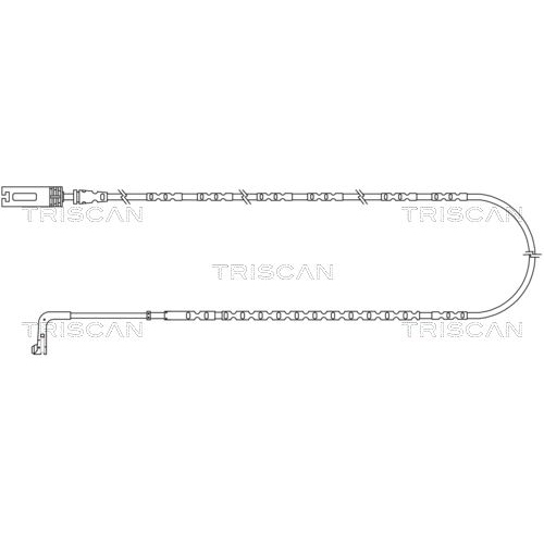 TRISCAN Warnkontakt, Bremsbelagverschleiß