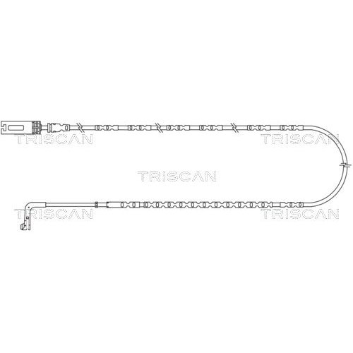 TRISCAN Warnkontakt, Bremsbelagverschleiß