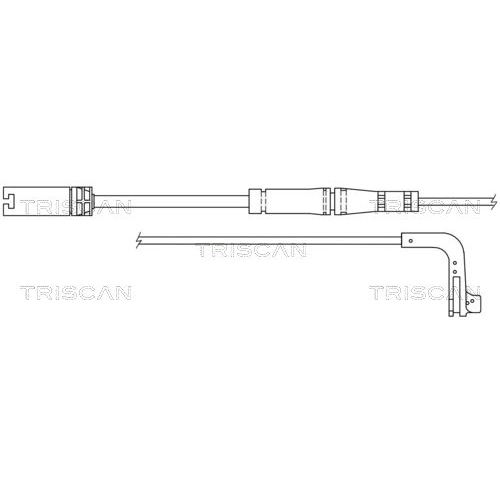 TRISCAN Warnkontakt, Bremsbelagverschleiß
