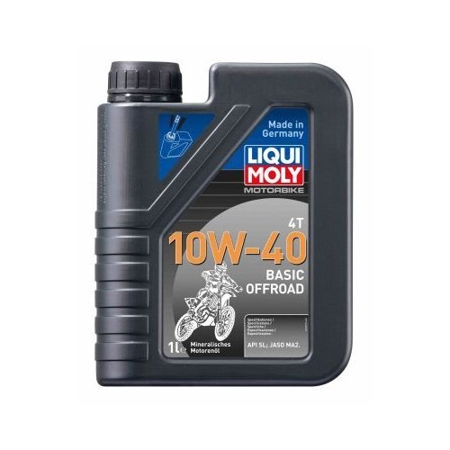 LIQUI MOLY Motoröl Motorbike 4T 10W-40 Basic Offroad