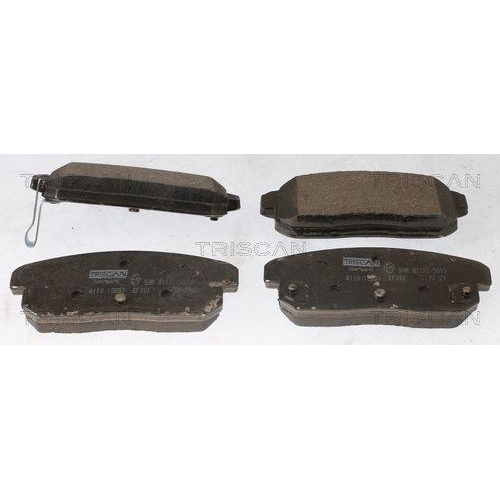 TRISCAN Bremsbelagsatz, Scheibenbremse