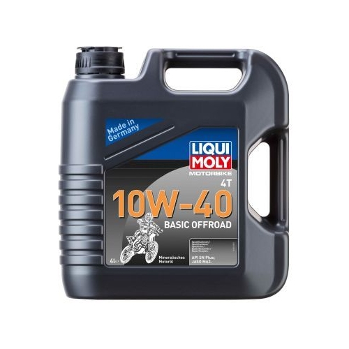 LIQUI MOLY Motoröl Motorbike 4T 10W-40 Basic Offroad