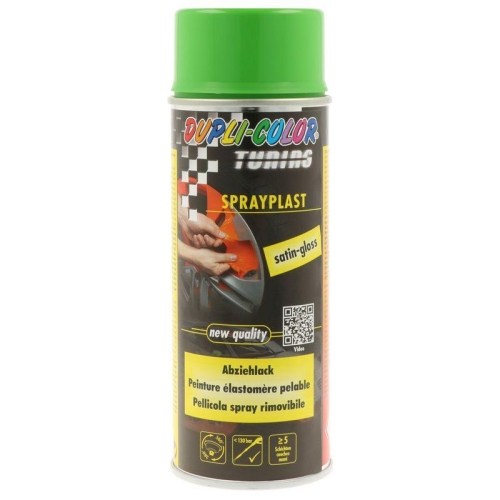 DUPLI COLOR Lack SPRAYPLAST gr&uuml;n seidengl&auml;nzend 400 ml