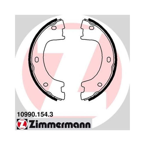 ZIMMERMANN Bremsbackensatz, Feststellbremse