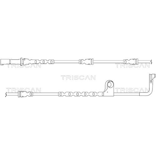 TRISCAN Warnkontakt, Bremsbelagverschleiß
