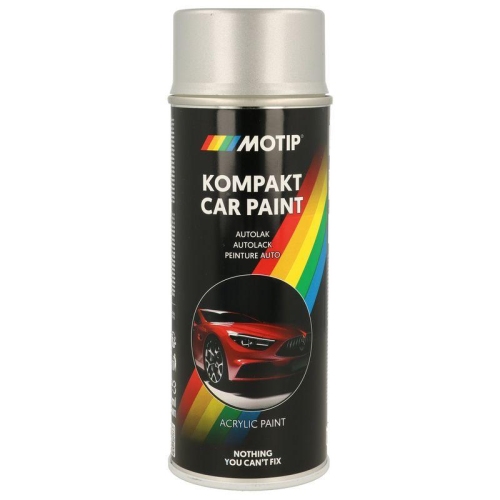 MOTIP Fahrzeug-Kombinationslack KOMPAKT AUTOLACK silber metallic 400 ml