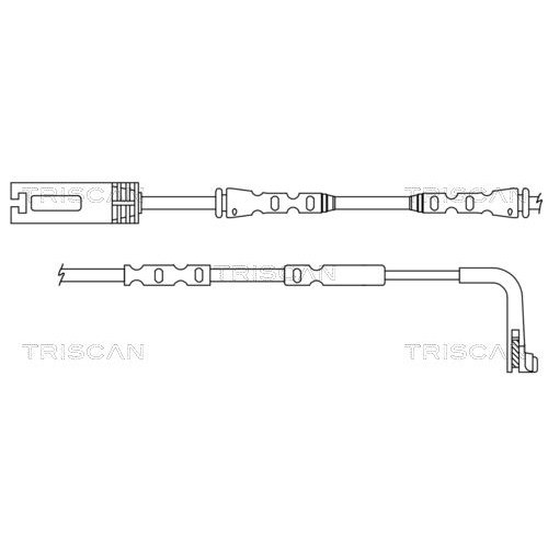 TRISCAN Warnkontakt, Bremsbelagverschleiß