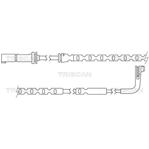 TRISCAN Warnkontakt, Bremsbelagverschleiß