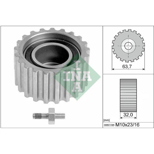 Schaeffler INA Umlenk-/Führungsrolle, Zahnriemen