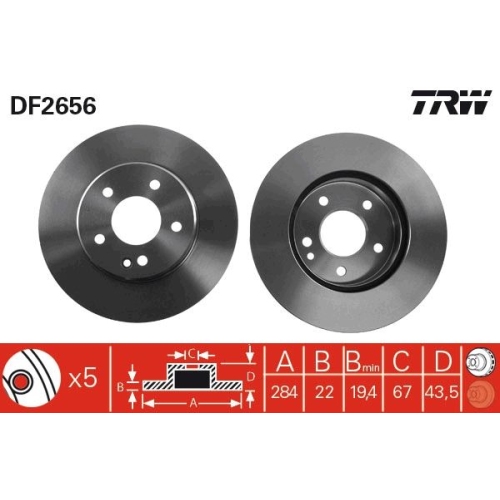 TRW Bremsscheibe