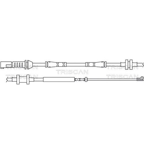 TRISCAN Warnkontakt, Bremsbelagverschleiß
