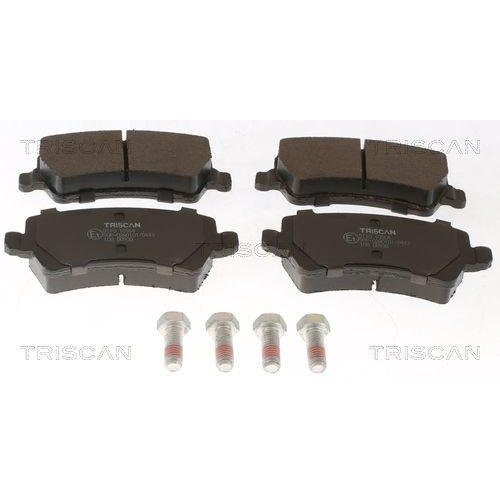 TRISCAN Bremsbelagsatz, Scheibenbremse
