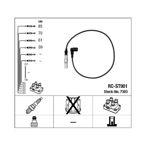 NGK Zündleitungssatz