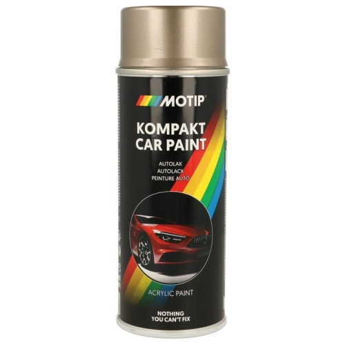 MOTIP Fahrzeug-Kombinationslack KOMPAKT AUTOLACK silber gl&auml;nzend 400 ml