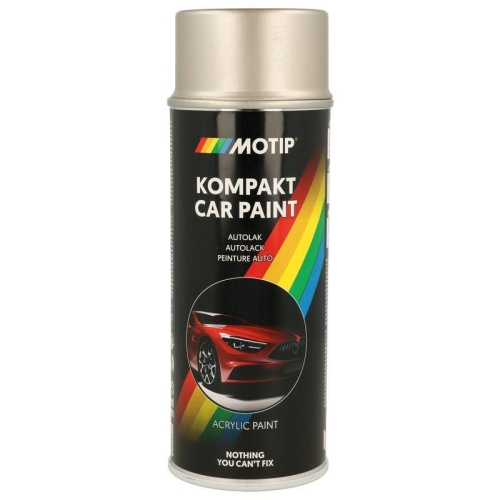 MOTIP Fahrzeug-Kombinationslack KOMPAKT AUTOLACK silber metallic 400 ml