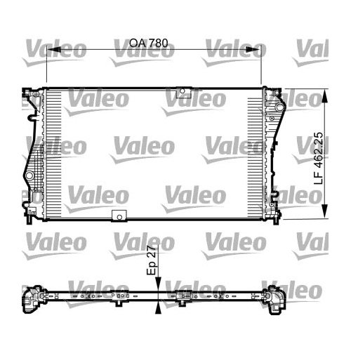 VALEO Kühler, Motorkühlung